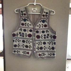 Talbots like new vest size petite